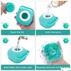 Dog Grooming Cat Bath Brush Comb Sile Rubber Pet Mas Hair Fur Cleaning Soft Shampoo Dispenser For Short Long Haired Dogs And Cats Dr Dhzqd