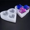 1pc 3D Cloud Shape Chocolate Silicone Mold Mousse Fondant Ice Cube Mould Pudding Candy Soap Candle Molds Baking Cake Decoration