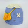 Dog Apparel Pet Autumn Winter Carrot Crossbody Bag Cute Clothes Bichon Teddy Warm Sweater For Small Dogs