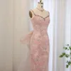 Mermaid Veet Bury Sharon Elegant Said Evening Dresses Dubai Crystal Long Arabic Women Wedding Party Gowns Ss516
