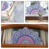 Pegatinas de ventana Mandala calcomanía estática flor vidrio se aferra privacidad película decorativa