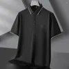 Polos pour hommes Arrivée Mode Été Hommes Grande Entreprise Surdimensionné Polo À Manches Courtes Smart Casual Plus Taille XL 2XL3XL 4XL 5XL 6XL 7XL