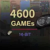 ポータブルゲームプレーヤー16ビットMDビデオゲームコンソールセガジェネシスFCの組み込み4600+ゲームHDMI互換性のある4KテレビゲームスティックワイヤレスコントローラーQ240326