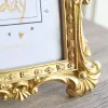 Frame Retro French creative decoration Baroque light luxury gold European American crown picture frame desktop decoration crafts