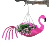 Planters Garden Hanging Flower Pots Flying Bird Shape Flowerpots For Home Garden Decoration Crafts Flower Basket Hanging Ornaments