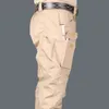 Pantalons tactiques Pantalons de camoue des forces spéciales pour hommes Printemps et Automne Pantalons de travail Automne extérieur multi-sacs résistant à l'usure R3dX #