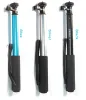 Sticks KINGJOY Sliver/Azul Selfie Stick Suporte portátil leve com clipe de telefone para smartphone Gopro Camera iPhone Samsung Xiaomi