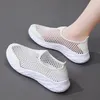 Slippers Shoes For Women Size 35-42 Color Change Mesh Fashion Casual Thick Sole Outdoor Comfortable Women's