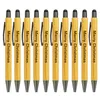 10/20 / 50pcs Bamboo stylo personnalisé Ballpoint Pens Stationery Party Pen Office School Fournitures Customalized Business Gift 240307