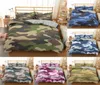 Homesky Camouflage Bedding Conjunto de menino garoto adolescente capa de edredão conjunto rainha rei colcha de colcha abstrato roupas de cama têxteis caseiros 2010216099833