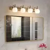 Wandlamp Gouden Spiegel Frontlampen LED Toiletkast Licht Badkamer Slaapkamer Dressoir Make-up Sconces Verlichtingsarmaturen