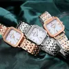 New Fashion Trend Square Shell Dial Steel Band Women's Watch