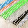 Spine 20pcs 30 buhobook Leging Spiral Any Book Plastica Anello singolo ANello singolo Bobine Forniture Spirale Binding Coil