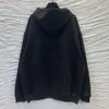 Desginer Balanciaganess Sweat à capuche Baleciaga Version correcte Mode de luxe B Famille Bb Mosaïque Lettre fantôme Net Rouge Même style Pull à capuche pour hommes et femmes