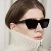 Solglasögon Frames 2025 Trend French Luxury Design Högkvalitativ Retro Women Cat Eye Glasses Custom Optical Recept Lenses SL276