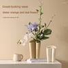 Vasen Nordic Keramik Vase Dekoration Wohnzimmer Tisch Kreative Einfache Moderne Getrocknete Blumen Anordnung Ornament Handwerk