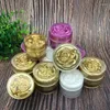 Opslagflessen 10g Bloemendeksel Acryl Pot Fles Pot Essentie/oogserum/crème/monster Testblik/kunst Nagel Huidverzorging Cosmetische Verpakking