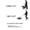 Leashes Benepaw Quality Dog Leash Adjustable Reflective Comfortable Nonslip Handle Lock System Elastic Pet Leash For Small Medium Dogs