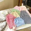 Shorts MILANCEL Koreanischer Stil Sommer Mädchen Kinder Unisex Anti-Mücken-Hosen Lässige lose Jungen Plaid 2-7Y