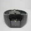 Nuovi orologi in ceramica di moda orologio al quarzo in ceramica nera orologio da polso con data automatica in vetro zaffiro RA06236N