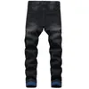 2021 Men's Ripped Jeans Autumn Designer Slim Fit Black Blue Denim Pants Male Jeans Distred Destroyed Trousers n5Zq#