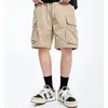 Sommer Shorts für Männer Casual Y2k Solid Fi Männer Cargo-Shorts Student Hip Hop Sport Gym Basketball Shorts Jogginghose A3qv #