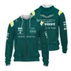 Męskie bluzy bluzy męskie 2023 T-shirty zespołu F1 Aston Martin hiszpański kierowca wyścigów dedykował Fernando Alonso 14 i spacerujący 18 otnji