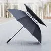 Parasol 60 -calowy parasol golfowy Matic Otwórz duże duże podwójne baldachim wiatrowoodporne wodoodporne wodoodporne długi uchwyt Paraguas de Drop Dhxas