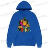 Moletons masculinos Moletons Macaco Hoodie Strtwear LC Waikiki Macaco Merchandise Hoodies Harajuku Padrão Bonito Impressão Moletom Homens Mulheres Roupas Soltas T240326