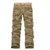 4 Couleur Nouveau 2024 Arrivée Hommes Fi Militaire Multi Poche Cargo Pantalon Casual Droit Lg Baggy Combat Pantalon Grande Taille n0Po #