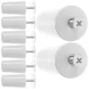 Fönsterluckor 8 st rullsindar Windows Curtain Stoppers Fastener Bamboo Shutter Fasteners White Rolling For Windows Buffer Stopper Roller