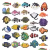 Shoe Parts & Accessories Moq 20Pcs Cartoon Animal Deep Sea Fish Decoration Charm Buckle Clog Pins Buttons Decorations For Bands Bracel Dhcmi