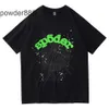 Spider Web Mens T-shirt Loose Teen Print Letter Couple Summer Fashion Pure Cotton Daily B0VI