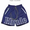 Designer mens shorts rhude fifth men sets tracksuit pants loose and comfortable fashion be popular 2024 new Summer gym