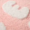 MATS INYAHOME 50x80cm Get Naked Bath Mats Pink Floor Rugs nonslipベッドルームバスルーンドアドアマットリビングルームのための素早い吸水