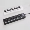 Multi-USB-Splitter, 20-Nutzung, Hub-Netzteil, 7-Port-Multiple-Expander mit Schalter für PC a409549707