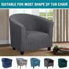 Chair Covers Sofa Cover Relax Stretch Single Seater Club Couch Slipcover For Living Room Elastic Armchair Protector