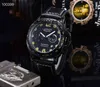 Klockor för män Watches Designer Watch Luxury For Mechanical Wristwatch Fashion Men Leather Strap Calender Watch