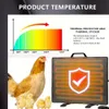 1pc Enhanced Heater, Heat Heating Panel Chicken, Energy Efficient Design Safer Than Brooder Lamps Heater for Chicken Coop