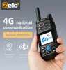 Zello walkie talkie 4g rádio com cartão sim dente azul longo alcance em dois sentidos profissional poderoso ksun zl10 2207281177008