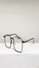 rlt5892男性用光学眼鏡レトロスタイルアンチブルーライトレンズチタンフレームメガネを使用したbox3316786