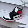 Party Favor Designer Sneakers Schlüsselanhänger Geburtstagsgeschenk Schuhe Schlüsselanhänger Handtasche Basketball Schlüsselanhänger 13 Farben Drop Lieferung Home Garde Ot3Bl