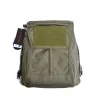 Väskor TWP038 Twinfalcons Tactical Pack Zipon Panel för taktisk Vest Military Molle Zipper Pack Tactical Pouch Bag 1000D Cordura