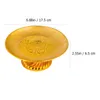 Bowls Sacrificial Offering Fruit Plate Golden Lotus Design Supplies Supply Sacrifice Tray Plastic