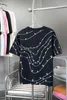 2024 Tees Mens Designers T Shirt Uomo Donna magliette con lettere Stampa maniche corte Camicie estive Uomo T-shirt allentate Taglia asiatica S-XXXL He0117