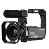 Videocamera portatile ORDRO AE8 4K con tempo di standby prolungato, visione notturna IR e funzionalità di videocamera professionale: cattura filmati straordinari sempre e ovunque!