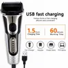 SMOOCUT rasoir électrique alternatif pour hommes avec couteau à favoris USB charge tondeuse à barbe rasage 240314