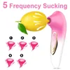 Powerful Sucker Clitoris Sucking Vibrator Female Clit Nipple Oral Vacuum Stimulator Masturbator Massager Sex Toy for Adults 18 240320