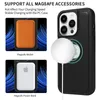 CASEiST 2 EM 1 removível flip couro anel magnético traseiro capa de telefone com zíper carteira compartimentos para cartão suporte capa de carregamento sem fio para iPhone 15 14 13 12 11 Pro Max Plus