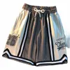 shorts de basket-ball brodés vintage hiphop hommes shorts décontractés tendance américaine high street couple pantalons de sport style collège 202 c6DY #